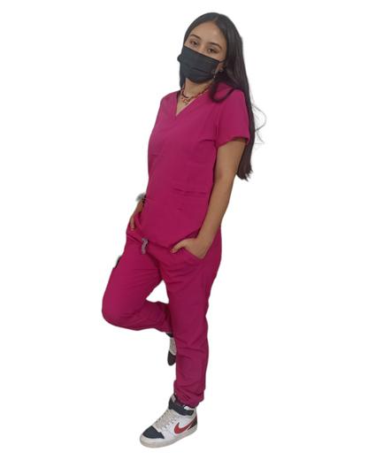 Slim jogger (magenta)