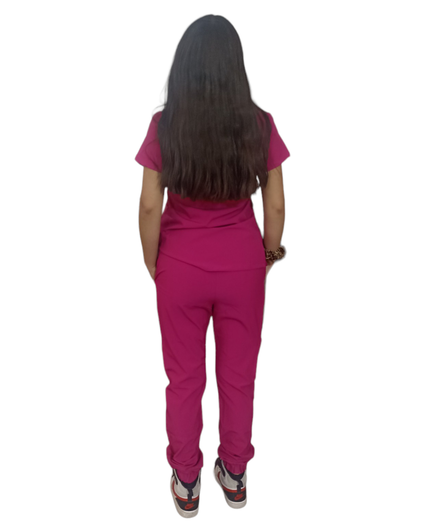 Slim jogger (magenta)