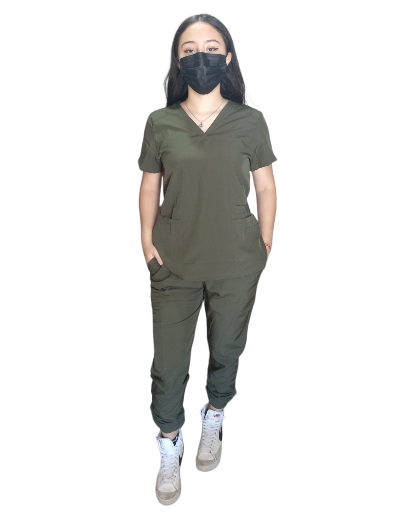 Slim jogger Militar